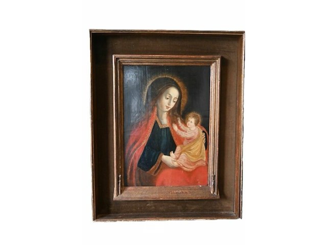 Schilderij madonna met kind - afbeelding 1 van  3