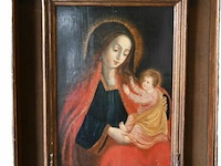 Schilderij madonna met kind