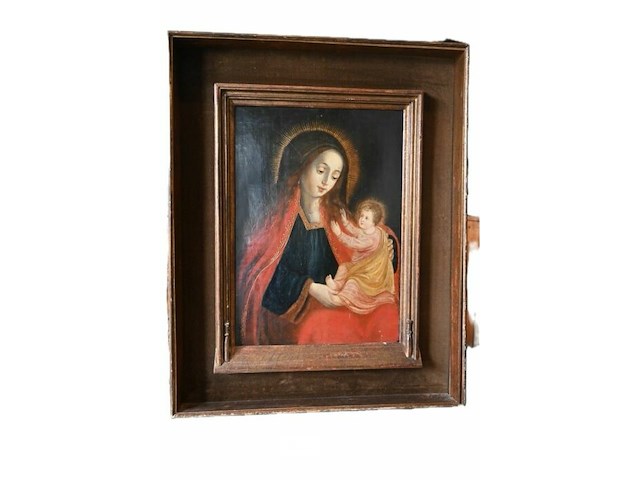Schilderij madonna met kind - afbeelding 2 van  3