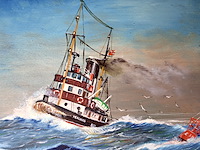 Schilderij maritiem (x5) - afbeelding 6 van  12