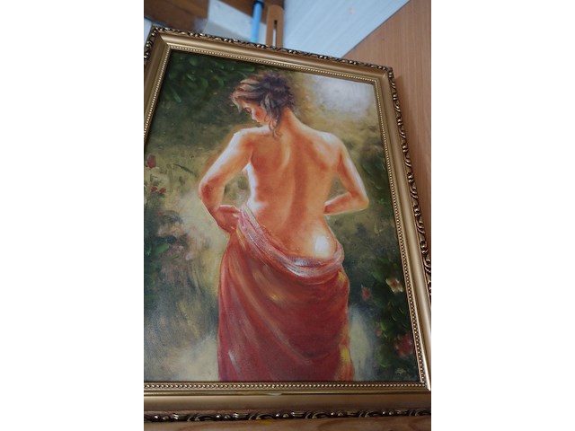 Schilderij met ezel - afbeelding 2 van  2