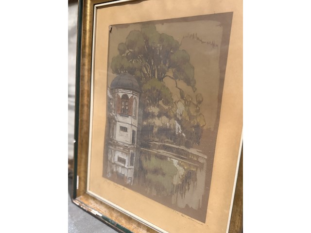 Schilderij met handtekening - afbeelding 2 van  2