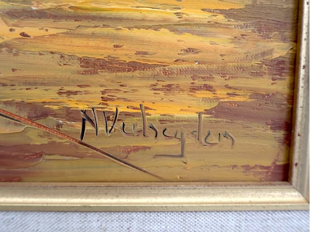 Schilderij n. verheijden - afbeelding 3 van  4