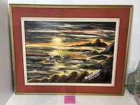 Schilderij olie op doek - afbeelding 1 van  1