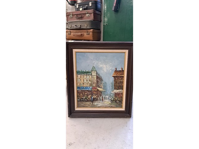 Schilderij olieverf - afbeelding 1 van  1