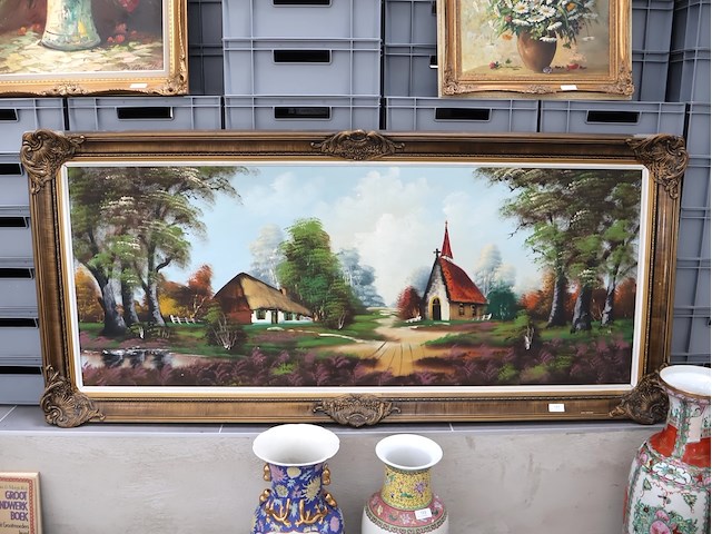 Schilderij ongetekend - afbeelding 1 van  3