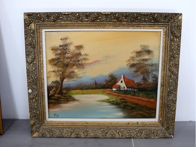 Schilderij onleesbaar - afbeelding 1 van  4