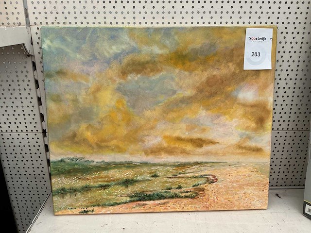 Schilderij op doek (2x) - afbeelding 1 van  2