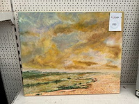 Schilderij op doek (2x) - afbeelding 1 van  2
