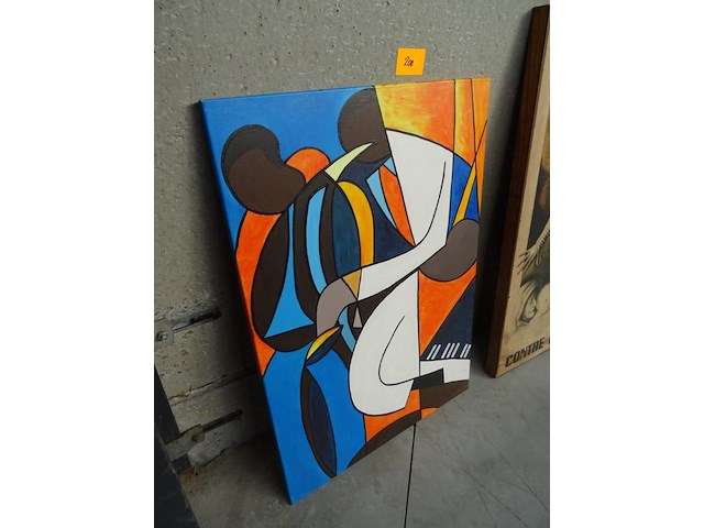 Schilderij op doek a. polanski - afbeelding 3 van  4