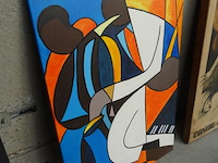 Schilderij op doek a. polanski - afbeelding 3 van  4