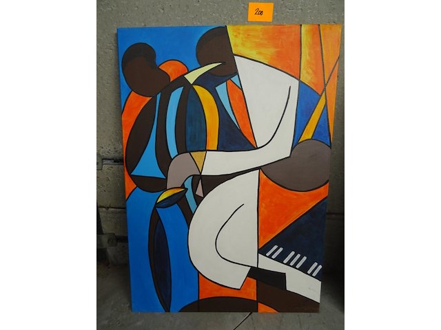 Schilderij op doek a. polanski - afbeelding 4 van  4