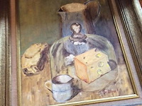 Schilderij op doek getekend - afbeelding 1 van  2