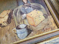 Schilderij op doek getekend - afbeelding 2 van  2