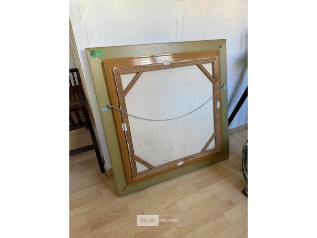 Schilderij op doek met kader - afbeelding 4 van  4