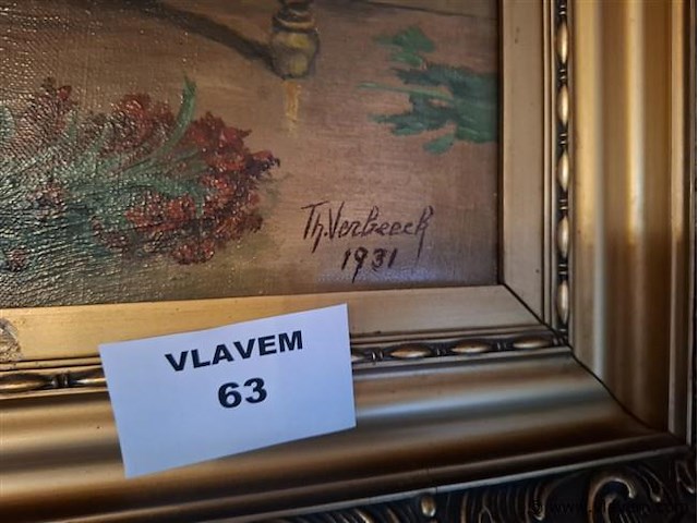 Schilderij op doek - afbeelding 2 van  2