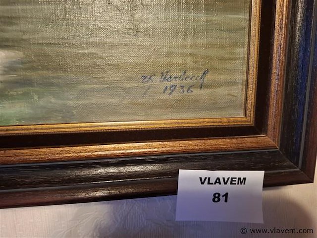 Schilderij op doek - afbeelding 2 van  3