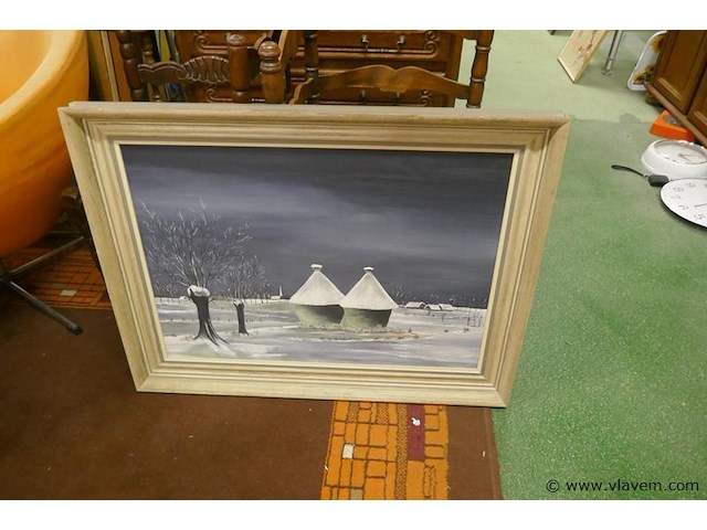 Schilderij op doek - afbeelding 2 van  2