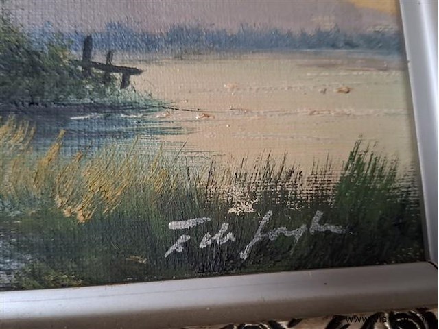 Schilderij op doek - afbeelding 2 van  2