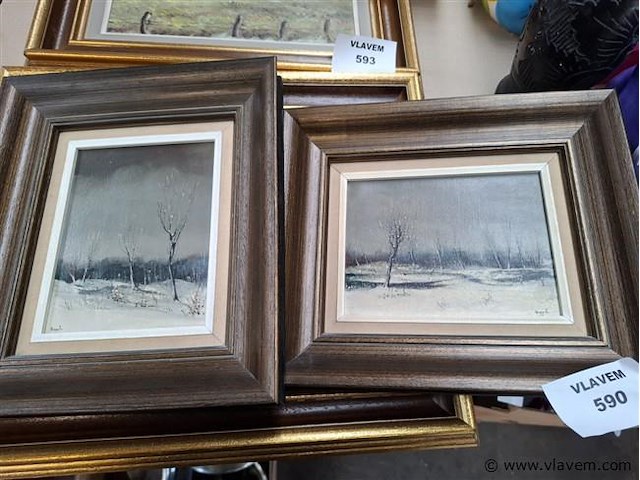 Schilderij op doek - afbeelding 1 van  2