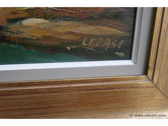 Schilderij op doek - afbeelding 2 van  2