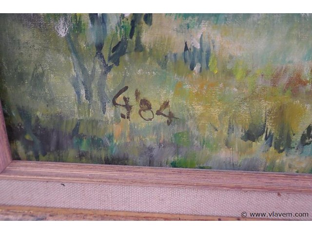 Schilderij op doek - afbeelding 2 van  2