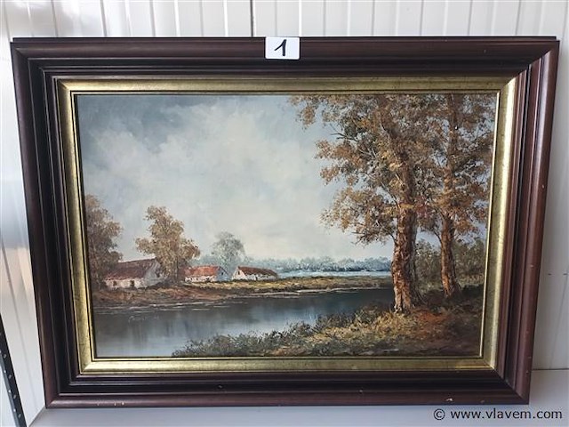 Schilderij op doek - afbeelding 1 van  5