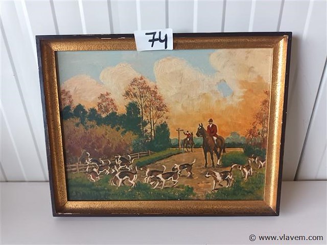 Schilderij op doek - afbeelding 1 van  3