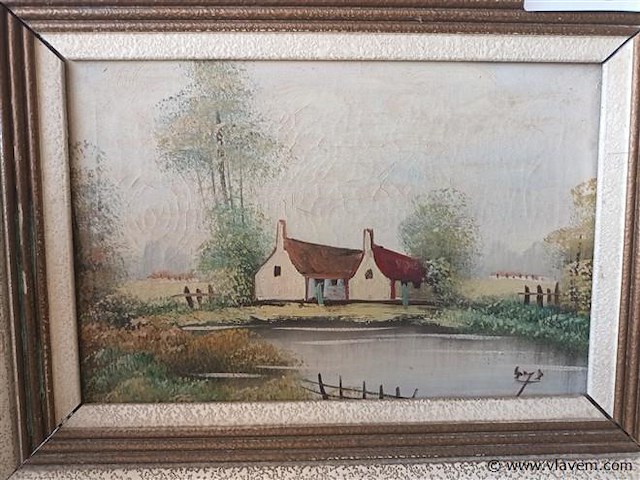 Schilderij op doek - afbeelding 2 van  3