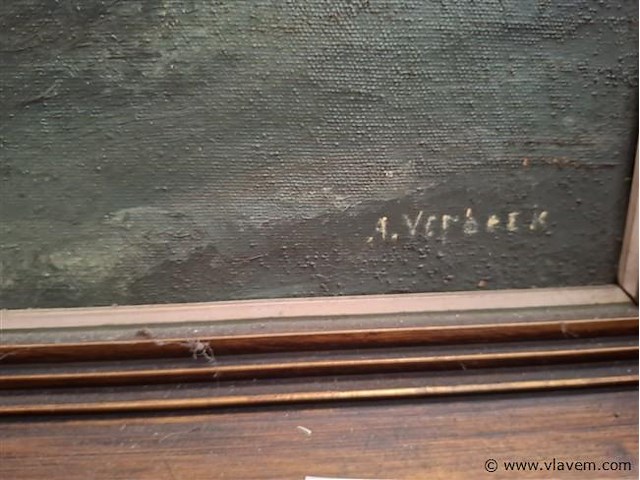 Schilderij op doek - afbeelding 2 van  2