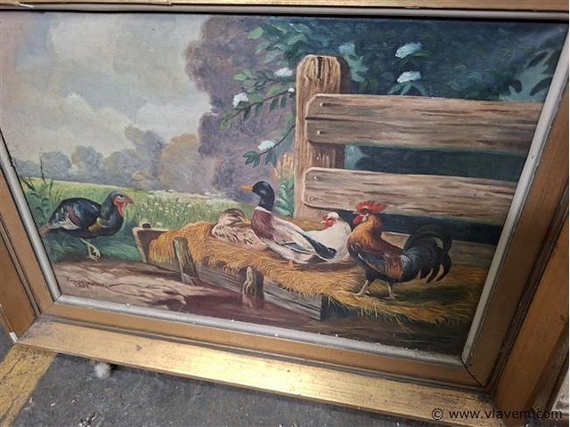 Schilderij op doek - afbeelding 2 van  3