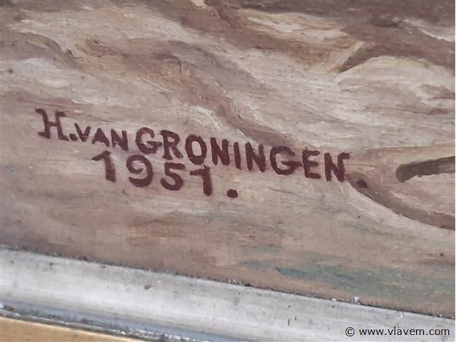 Schilderij op doek - afbeelding 3 van  3