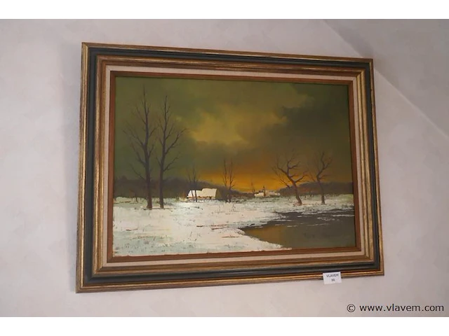 Schilderij op doek - afbeelding 2 van  2