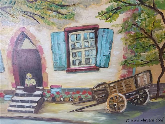 Schilderij op hout - afbeelding 3 van  3