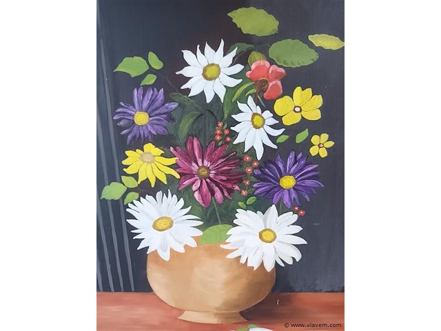 Schilderij op hout - afbeelding 2 van  3