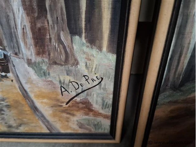 Schilderij op paneel - afbeelding 2 van  2