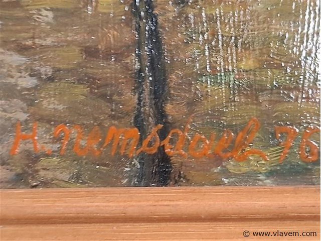 Schilderij op paneel - afbeelding 2 van  2