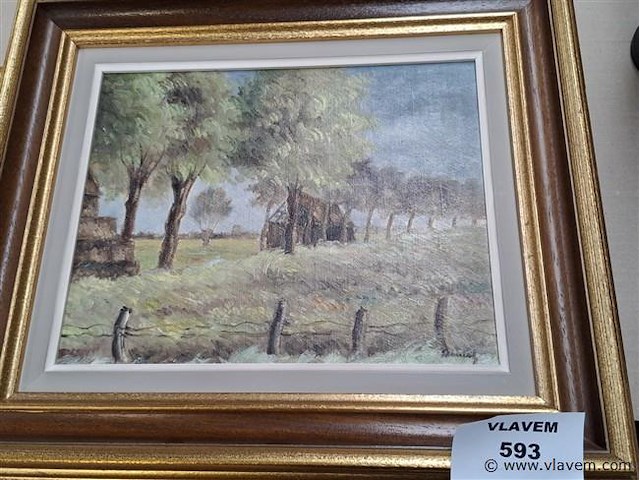 Schilderij op paneel - afbeelding 1 van  2