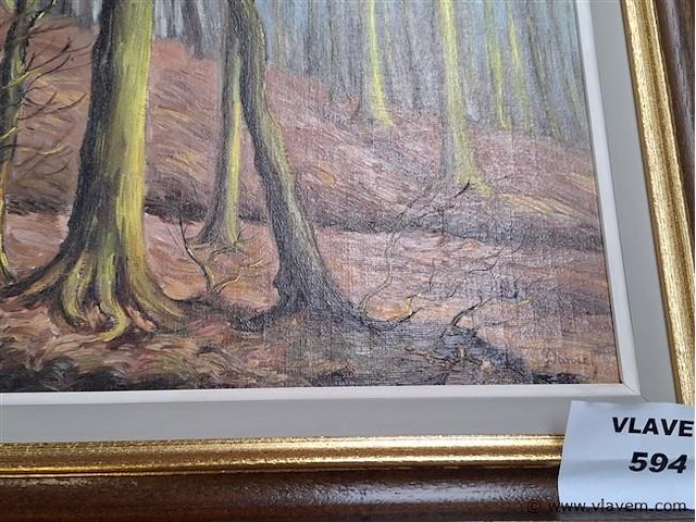 Schilderij op paneel - afbeelding 4 van  4