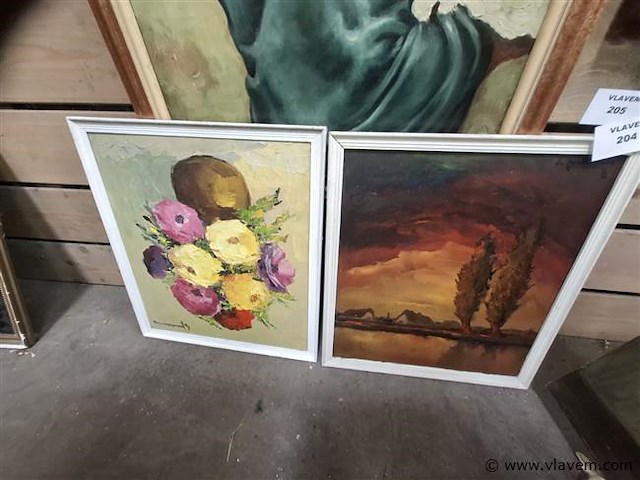 Schilderij op paneel - afbeelding 1 van  2