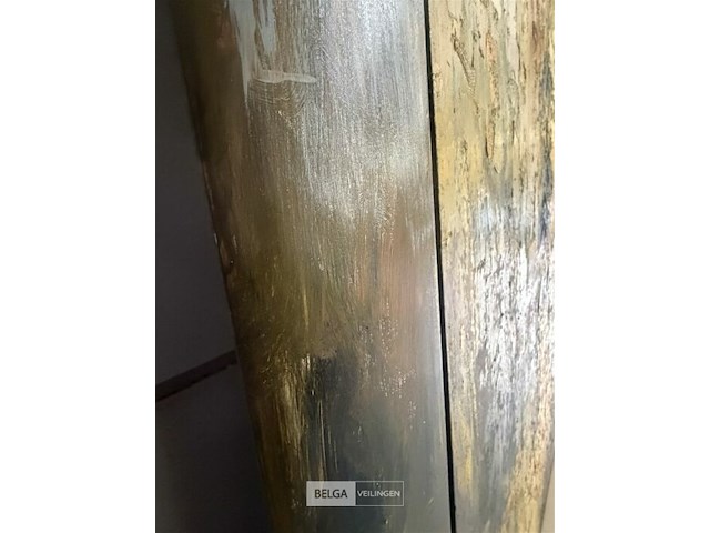 Schilderij oranje gele bloem ii - afbeelding 3 van  6