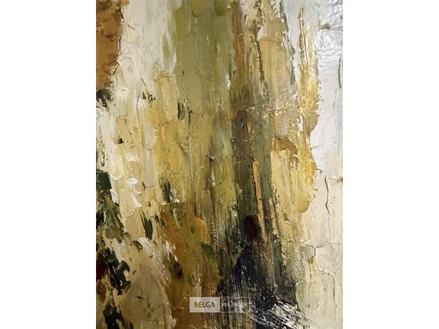 Schilderij oranje gele bloem ii - afbeelding 5 van  6