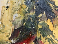 Schilderij oranje gele bloem ii - afbeelding 4 van  6