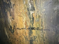 Schilderij oranje gele bloem ii - afbeelding 6 van  6