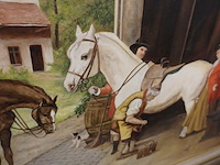 Schilderij paard willy dooms 119cmx95cm - afbeelding 2 van  4
