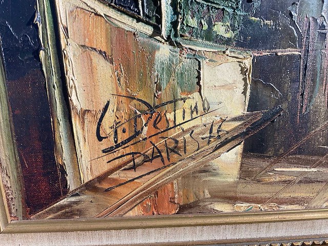 Schilderij ‘parijs’ - afbeelding 2 van  3