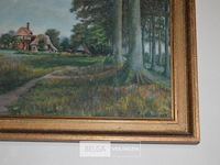 Schilderij peskens 1905 landelijk tafereel - afbeelding 3 van  4