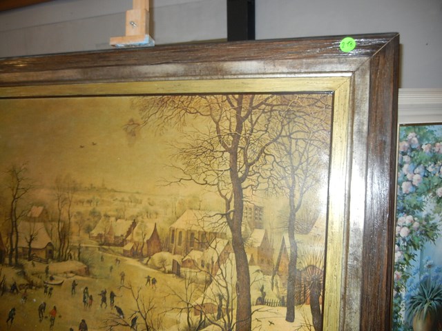 Schilderij reproductie p. brueghel - afbeelding 1 van  2