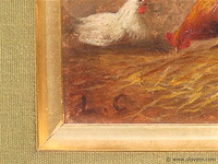 Schilderij schapen op stal - afbeelding 5 van  5