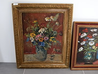 Schilderij stilleven (x2) - afbeelding 2 van  9